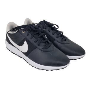 Nike Ladies Cortez G Golf Shoes Black White CI1670-001 Size 9 | Iconic Style